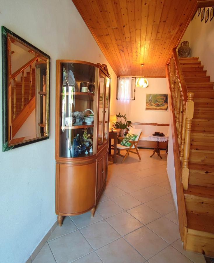 Retro Wooden House Gaios Villa Exterior photo