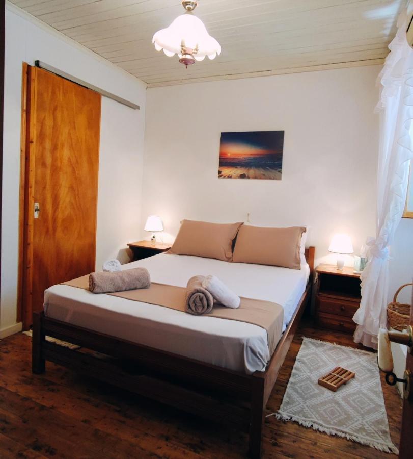 Retro Wooden House Gaios Villa Exterior photo